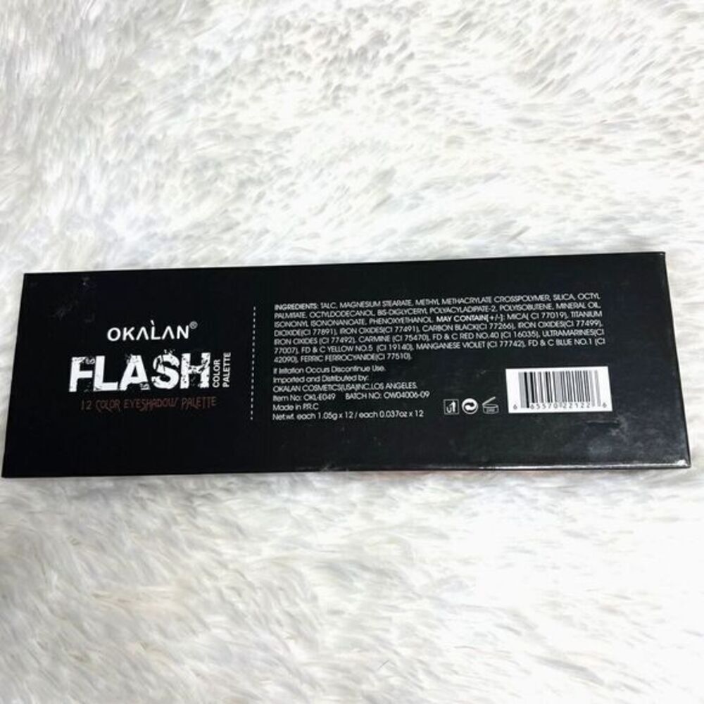 OKALAN FLASH COLOR PALETTE 12 Color Eyeshadow Palette - Picture 6 of 8